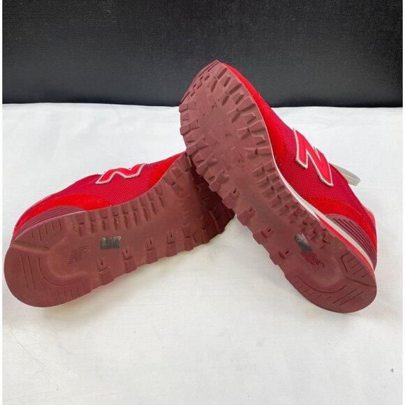 New Balance Men\'s Red Suede/Fabric Sneakers Shoes SIze 8.5 SKU 3643